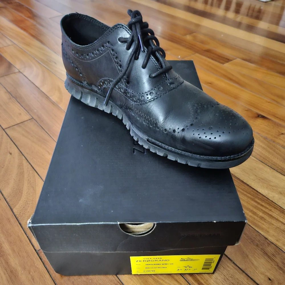 Cole Haan Mens Zerogrand Wing OX Leather Oxford Shoe - Picture 9 of 10